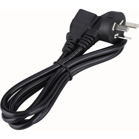 Câble d'alimentation 3 broches, 3 trous, 1,5 m, adaptateur secteur (prise australienne) (1/5)