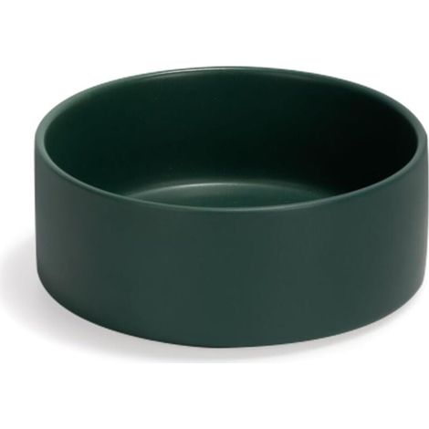 Gamelle en céramique pour Chien Gamelle pour Chats et Chiens (400ml, Vert) (1/4)