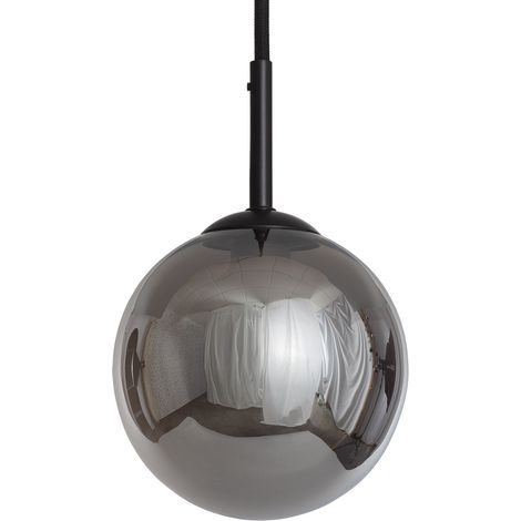 Suspension Cristal Kubad Noir