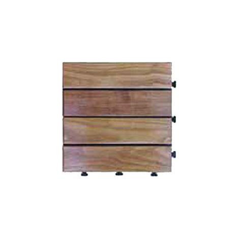 Bambusholzfliese 30x30x2,7 cm Karton 20 Einheiten