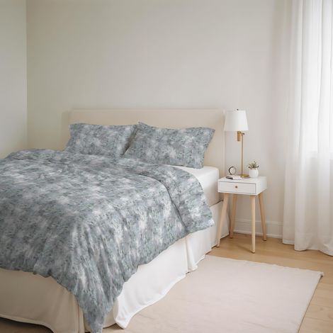 Housse de Couette en Coton, lit Double, confectionné en Italie (1/5)