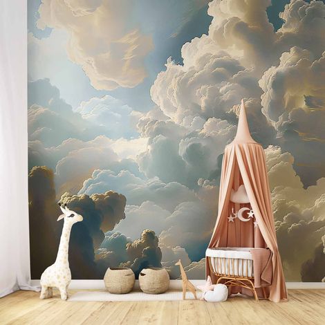 Papel pintado artgeist Sol Sombras 250x175 cm autoadhesivo (1/4)