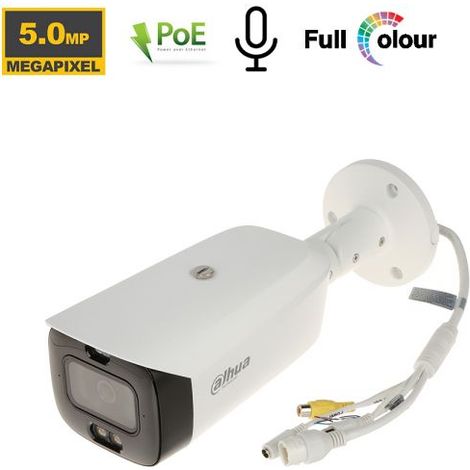 Dahua telecamera bullet IP AI 5MP TiOC Full Color - IPC-HFW3549T1-AS-PV-S4 (2.8mm) S