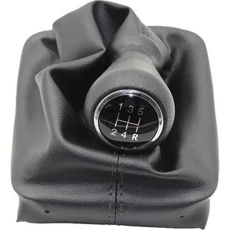 YMYNY Handschalthebel-Staubschutzhülle, PU-Leder-Schaltmanschette, für P-EUGEOT 206 205 308 309 405 406 (1/4)