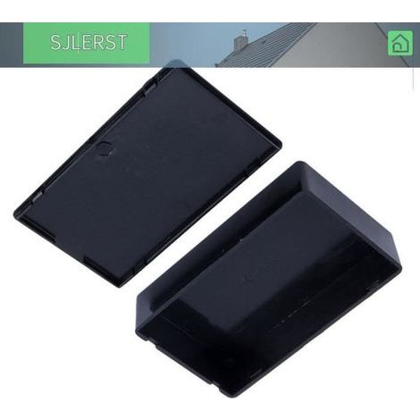 Boîte de Jonction Électronique - - 100x60x25mm - Plastique Noir - Sûre et Fiable (1/4)