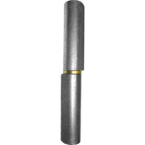 Paumelle sans lame en acier brut, H.100 x L.25 x P.16 mm