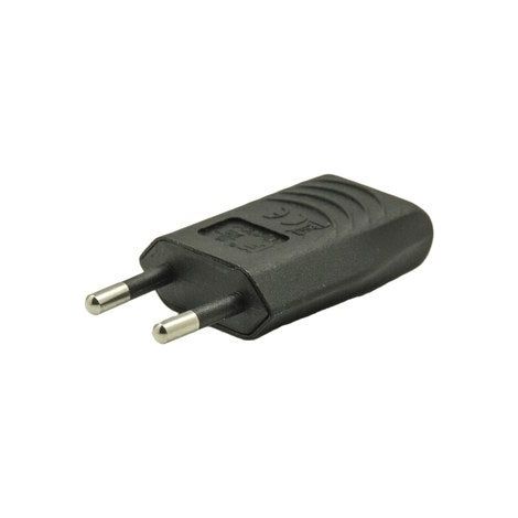 SANS MARQUE Fiche électrique mâle 2 pôles, 6 A