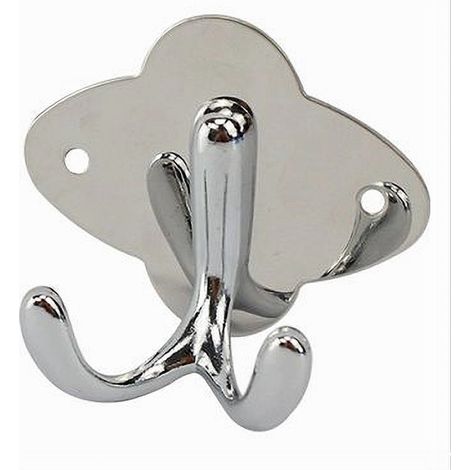 Trade Shop - Gancho Doble Toallero Baño 7.5x6.5cm Rabbit 52175 - (1/2)