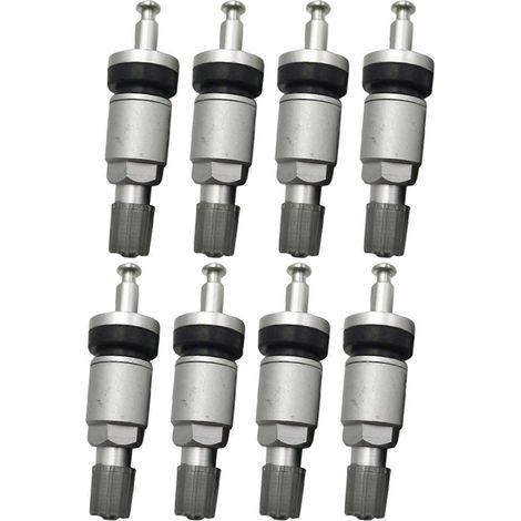 Kit de réparation de valves pour capteurs de pression des pneus (TPMS) : 80 valves pour pneus sans chambre à air en alliage Buick. (1/4)
