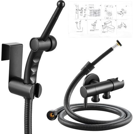 Pommeau de douche bidet pour WC, douchette bidet manuelle (1/5)