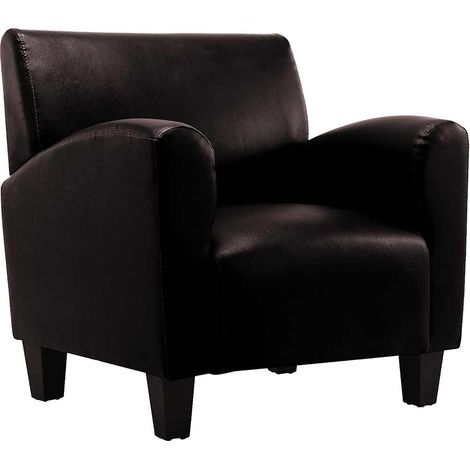 Maison Exclusive - Sessel Dunkelbraun Kunstleder (1/5)
