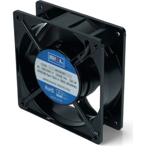 SKL ventola ventilatore 120x120 mm 22W 2700rpm 3100rpm RoHS TUV con cuscinetti (1/4)