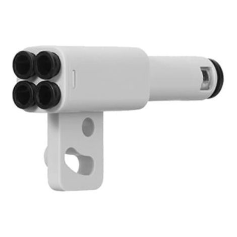 LYERCW - Adaptateur PTFE 4 en 1 pour imprimante 3D Bambu Lab (compatible AMS, X1, P1, X1C, P1S). (1/5)