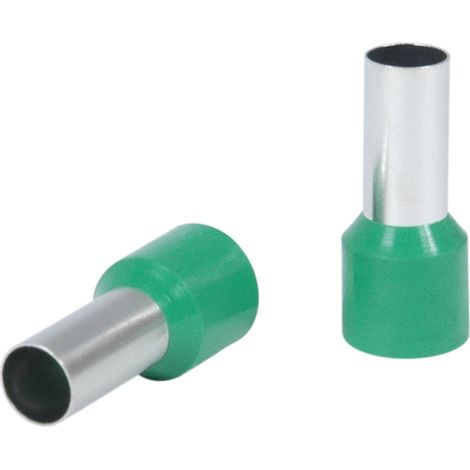 DEBFLEX - EMBOUT PRE-ISOLE 16 MM² VERT SACHET DE 10 - 711094