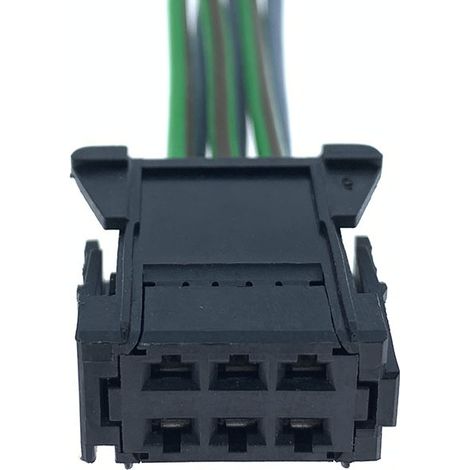 98172-1002 Connecteur étanche pour ventilateur Peugeot, compatible avec les applications automobiles DJ70612-2.8-21 -- Connecteur simple
