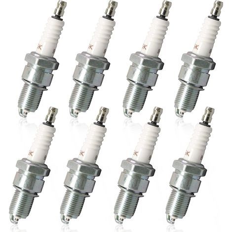 8pcs BPR5ES Bougie D'allumage Kit pour Honda GX160 GX120 GXV120 GXV160 5HP 196cc et Moteurs, pour NGK 7734, pour Torch F5RTC 98079-55846(8) (1/5)