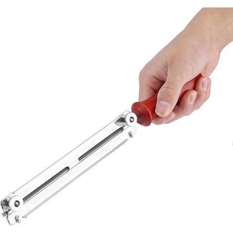 Lima per motosega con manico in legno – affilatura da 4,8 mm – manutenzione del giardino