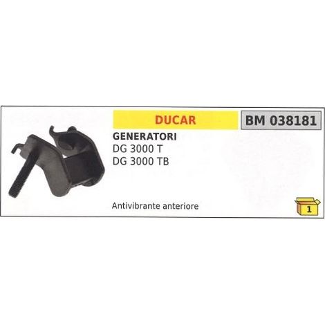 Antivibrante anteriore DUCAR per generatore di corrente DG 3000 T 3000TB 038181