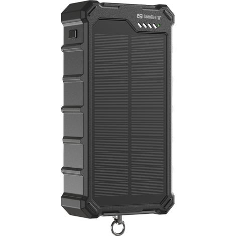 Batterie externe solaire Sandberg 20 000 mAh pour les voyages