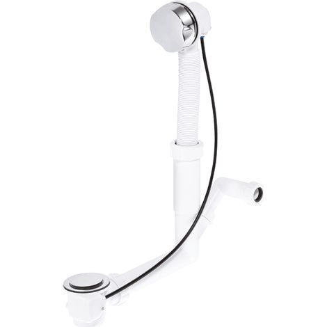 McAlpine PUBX-SP 1.5" x 70mm Chrome Plated Stainless Steel Flange Pop-Up Bath Waste and Overflow (1/4)