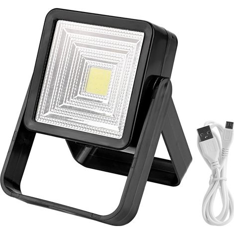 Lampe de tente portable LED solaire rechargeable par USB pour le camping et les situations d'urgence (1/5)