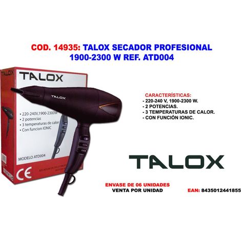 Sèche-linge professionnel TALOX 1900-2300 W ATD004