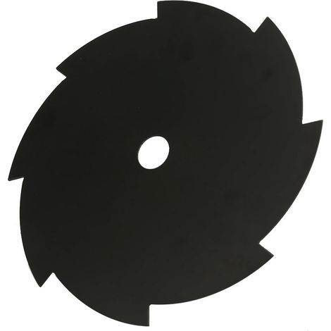 Disque de coupe professionnel à dents en acier de 10 pouces pour débroussailleuse à gazon (1/5)