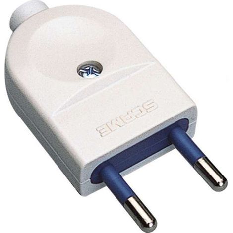 poly pool - spina 10 a 2p uscita cavo assiale bianca