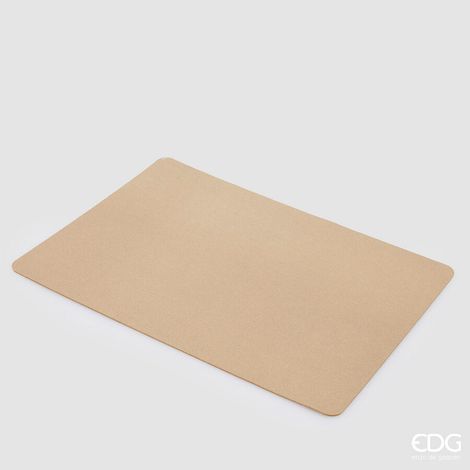 EDG Enzo De Gasperi Tovaglietta Rettangolare Pvc 43 x 30 Cm Sand