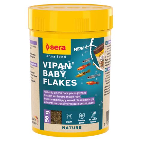 Sera Vipan Baby Flakes - Microescamas para Animales Jovenes