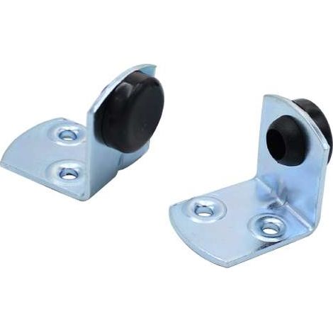 Sacar Ferma Tapparelle in Ferro Zincato - 35x35x30 mm - 2 Pezzi
