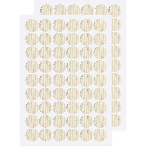 Schraubenloch-Aufkleber, PVC-Abdeckungen, selbstklebend, 21 mm, dekorative Aufkleber, Schraubenabdeckungen, Kappen-PC-198