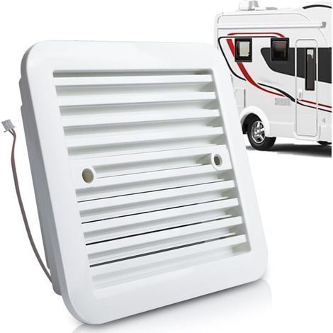Ventilateur extracteur d'air 12V silencieux – Matériaux ABS résistants – Installation facile pour camping, caravane, bateau (1/5)