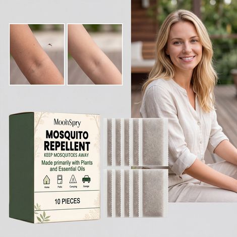 Mosquito Repellent Bag, Portable, Suitable for Outdoor Camping and Home Use - 10 Pieces (1/5)