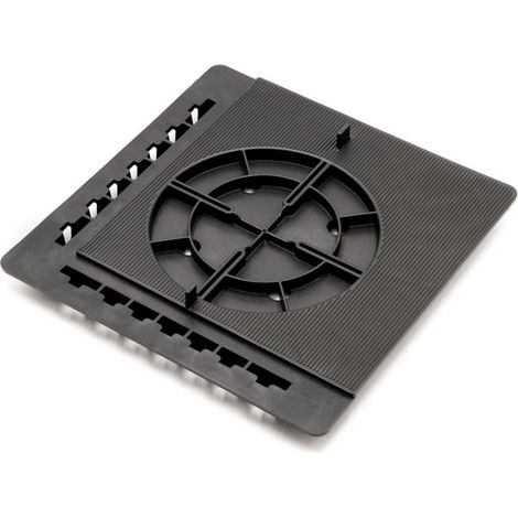 Plaque à dalle Jouplast (incompatible avec les plots Cleman) Carton de 10 pièces