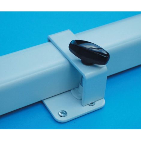 Platine amovible de fixation de pied gris