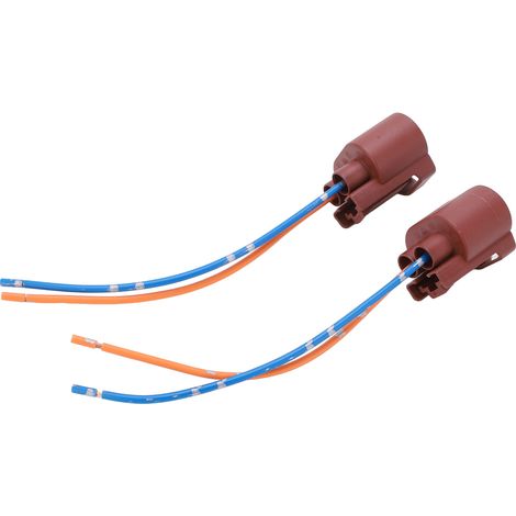 Lot de 2 douilles pour phares - Douilles de faisceau de câbles légères, portables, pratiques, durables et résistantes à la corrosion pour voitures (1/5)