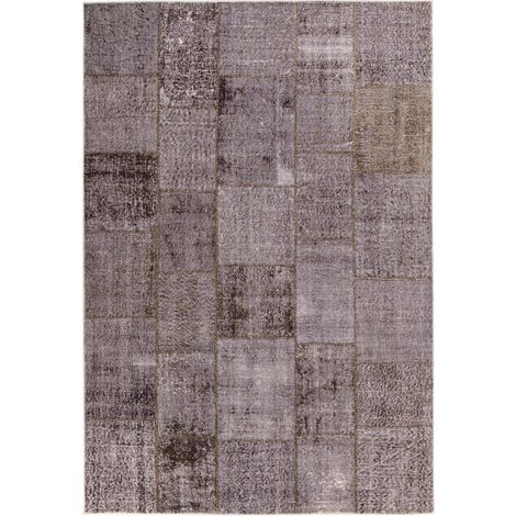 Tapis Tissé à la Main "Piedmont" Anthracite 120 x 170 cm (1/5)