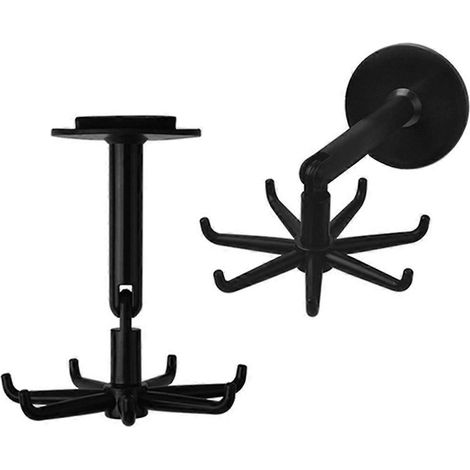 Support à sept griffes rotatif à 360 degrés, noir (1/5)