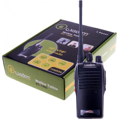 Trade Shop - WALKIE TALKIE TRANSCEIVER WEISHEIT LEISTUNG 5W 16 KANÄLE LITHIUM BATTERIE - (1/5)