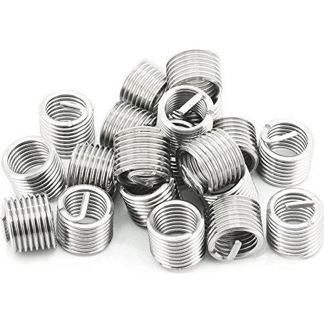 Kit inserti filettatura Yato acciaio inox 20 pezzi 6 7 mm (1/3)