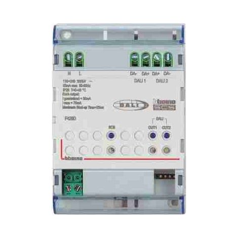 Regulador BTIF429D DALI y DALI2 - 2 salidas independientes hasta 32 balastos.