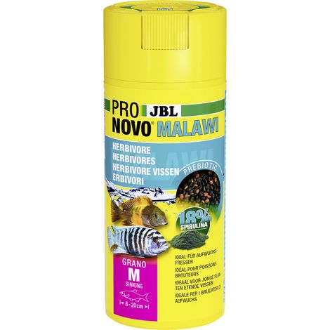 JBL Fischfutter Pronovo Malawi Grano M Fischfuttergranulat 250 ml Granulat