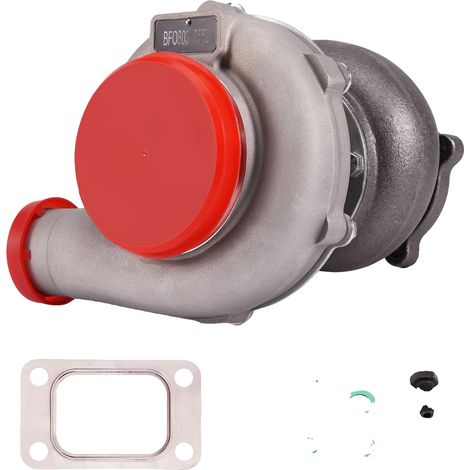 Turbocompresor GT3037, capacidad de 500 hp, refrigerado por agua y aceite, brida T3. (1/5)