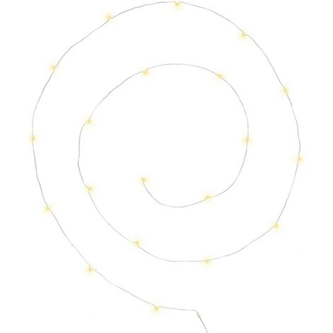 20 guirnaldas microLED a pilas - Atmosphera créateur d'intérieur