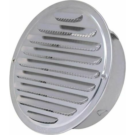 Sphère Vent d'air en Acier Inoxydable Grille de Ventilation Thicken Hotte Murale de Montage Covers d'échappement Salle de Bains Cuisine évents Ventilateur Et Aérateurs (150mm) (1/5)
