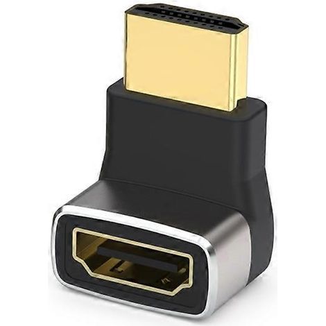Adaptateur d'extension HDMI 8K compatible 90°/270° coudé à 2,1° mâle vers femelle (1/5)