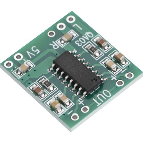 Carte d'amplificateur numérique PAM8403, module d'amplificateur pour petit haut-parleur, carte d'amplificateur audio numérique de classe D, 3 W + 3 W (1/5)