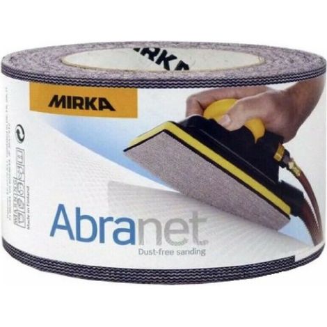 Rouleau de ponçage Mirka ABRANET 5450800132 75 mm 50 m P320