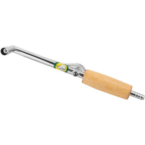 Torche de soudage à gaz à flamme réglable avec poignée en bois, outil de soudure pour la fabrication de bijoux (S) (1/5)